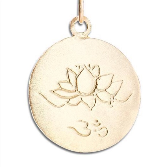 Helen Ficalora Jewelry - Helen Ficalora 14k Lotus Ohm Pendant